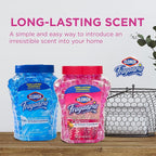 Fraganzia Crystal Beads Air Freshener Spring Scent Long Lasting Room Deodorizer Odor Eliminator Gel Beads Home Car Office Daily Use 12 FL OZ 12 Pack for Everyday Freshness Throughout the Home
