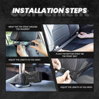 Classroom (3) For Car Seat Back Protector 2 Pack, Kick Mats For Kids And Pets, Backseat Seat Protector Cover For Car, Suv, Truck & Van