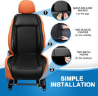 Cooling Car Seat Cover with 16 Fans Cooling Car Seat Cushion with Massage Adjustable Temperature 12V Seat Cooler Car Seat Cooling Pad Ventilated Seat Cover for Car (3 in 1, Black)