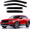 KPY Rain Guards Fit for 2023-2026 Mazda CX-50, Out-Channel Window Visors Vent Wind Deflectors 4PC, Car Accessories for 23-26 Mazda CX50