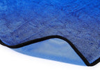 Slim Dryer Towel - Ultra-Absorbent Korean Microfiber, Suede Edge, 25"x35" Royal Blue