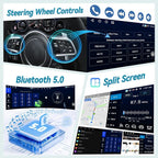 4G+64G 9 inch Radio for BMW X3 2004-2012 Android Touch Screen Car Stereo | Wireless Carplay/Android Auto/32 EQ Audio/1280 * 720 Screen/SWC/Bluetooth
