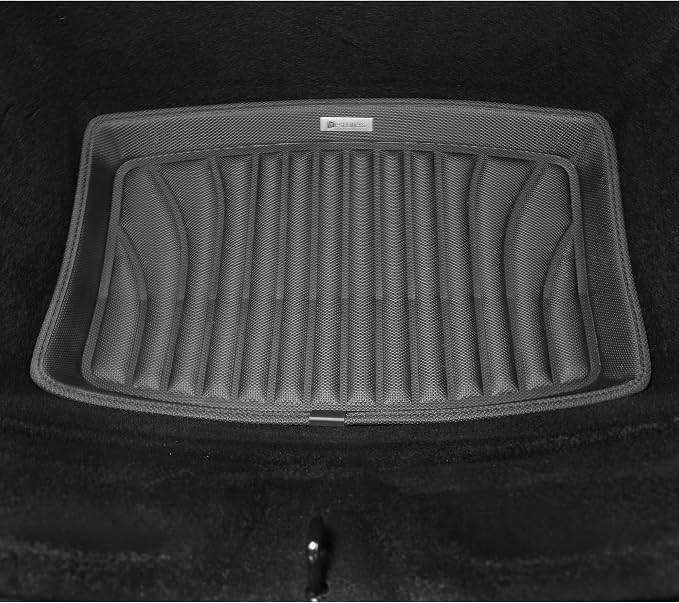 Floor Mats & Cargo Liners Compatible with 2024-2026 Tesla Model 3 Highland, All-Weather Full Cabin Protection System, Premium Soft Mat Set for Floors, Trunk, Frunk & Seatbacks