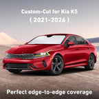 Windshield Sunshade Compatible for Kia K5 2021-2024 2025 2026, Sun Visor for Front Windshield & Window Sun Shade Cover, UV Heat Blocker & Protector, Car Accessories
