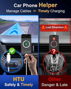 [2026 True Military-Grade] Magnetic Car Mount Vent [Upgraded Strongest Magnet & Metal Hook] for MagSafe Phone Holder Car for iPhone 17 16 15 14 13 Android【Patent & Safety Certs】, Non-Charging, Black