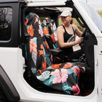 Athletic Running Towel, Full-Sized, Car Seat Cover - Performance Microfiber (Moonrise in Maui)