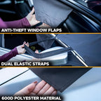 Snow Cover for Toyota Tacoma | Heavy-Duty Windshield Cover for Ice and Snow Protection | 600D Oxford Winter Car Cover with S-Hook Straps