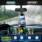 Water Repellent & Anti Fog Spray for Car Windscreen, Windows, Mirrors, Goggles, Helmets - Waterproof Defogger Spray for Automotive Glasses - Pack of 2