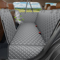 4 in 1 Dog Car Seat Cover for Back Seat, Waterproof Dog Hammock with Mesh Window and Side Flap Pet Car Seat Protector Dogs Backseat Cover for Cars, SUVs & Mid-Size Trucks