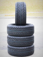 Set of 4 (FOUR) Hena All-Season Passenger Car High Performance Radial Tires-235/45R17 235/45ZR17 235/45/17 235/45-17 97W Load Range XL 4-Ply BSW Black Side Wall UTQG 400AA