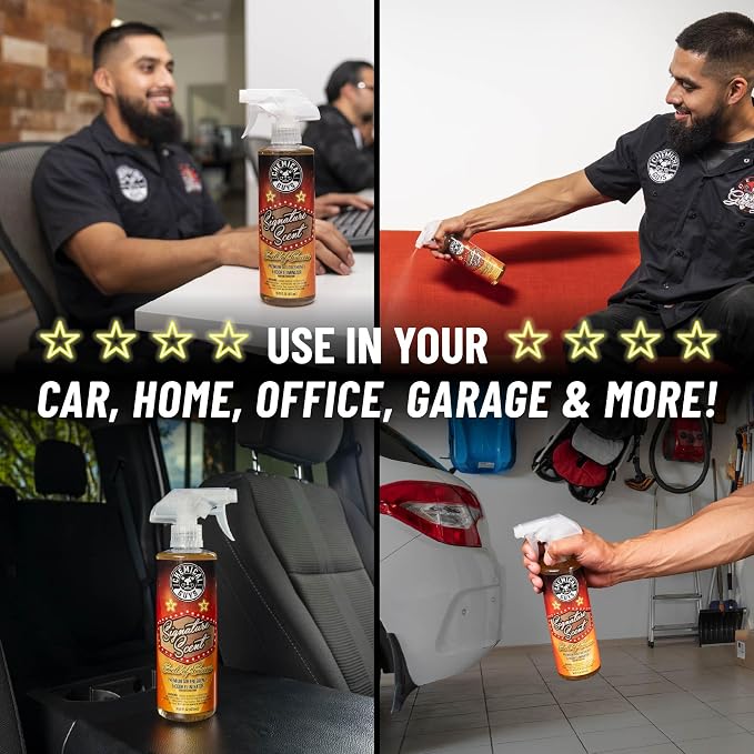 AIR_069_16 Signature Scent Premium Air Freshener and Odor Eliminator, Smell of Success (Great for Cars, Trucks, SUVs, RVs, Home, Office & More) 16 fl oz