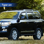 Window Visors Rain Guards for 2008-2016 Toyota Land Cruiser, Out-Channel Window Vent Wind Deflectors Visors Shades