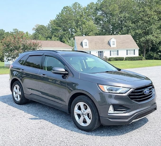2015-2024 Tape-On Rain Guards for Ford Edge Extra Thick Side Window Deflector Visors SE SEL ST ST-Line Titanium 2016 2017 2018 2019 2020 2021 2022 2023