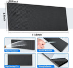 Garage Wall Protector, High Density EVA Foam Car Door Protector, Self-Adhesive Anti-Collision Wall Bumper Guard, Waterproof Scratch Resistant Parking Wall Edge Protector, Black