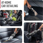 CleanSlate 5-Piece Interior Car Cleaning Kit, Compatible with Spot & Carpet Cleaners, Removes Wet & Dry Messes, Includes Auto Cleaning Solution for Upholstery and Carpeted Floor Mats