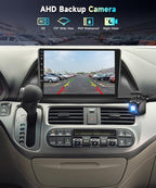 5Ghz WiFi Car Radio Stereo for Honda Odyssey 2005-2010 2+64G, 10.1" Touch Screen/Android 15/Wireless CarPlay/Android Auto/DSP EQ/GPS Navigation/Bluetooth/FM/RDS/SWC/HD Backup Camera