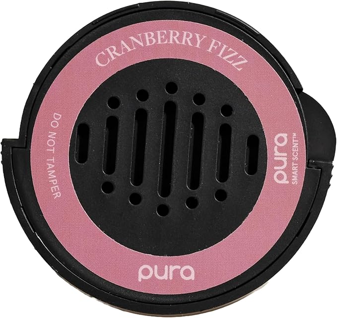 Car Scent Refill - Fragrance for Car Diffuser - Clean & Safe Luxury Diffuser Scent - Long-Lasting Fragrance for 30 Days of Aroma - Cranberry Fizz