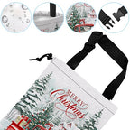 Car Garbage Bag Hanging Car Trash Can for Back Seat with Drawstring