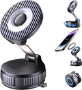 Vacuum Magsafe Car Phone Holder [120+ LB Strongest Suction & 3000gf Strongest Magnetic] 360° Adjustable Magnetic Car Phone Mount, Phone Holders for Your Car for iPhone 17 Pro Max 16 15 14 13 12 Plus