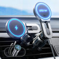 for Qi2.2 25W MagSafe Car Mount Charger, [Stable & Fast Charging] for Car Vent Magnetic Wireless Car Charger, Car Phone Holder Charger Car Accessories Fits iPhone 17 Pro Max Air 16 15 14 13 12 | [Fast Charging]Magsafe Car Mount Charger,[Qi2.2 Cer...