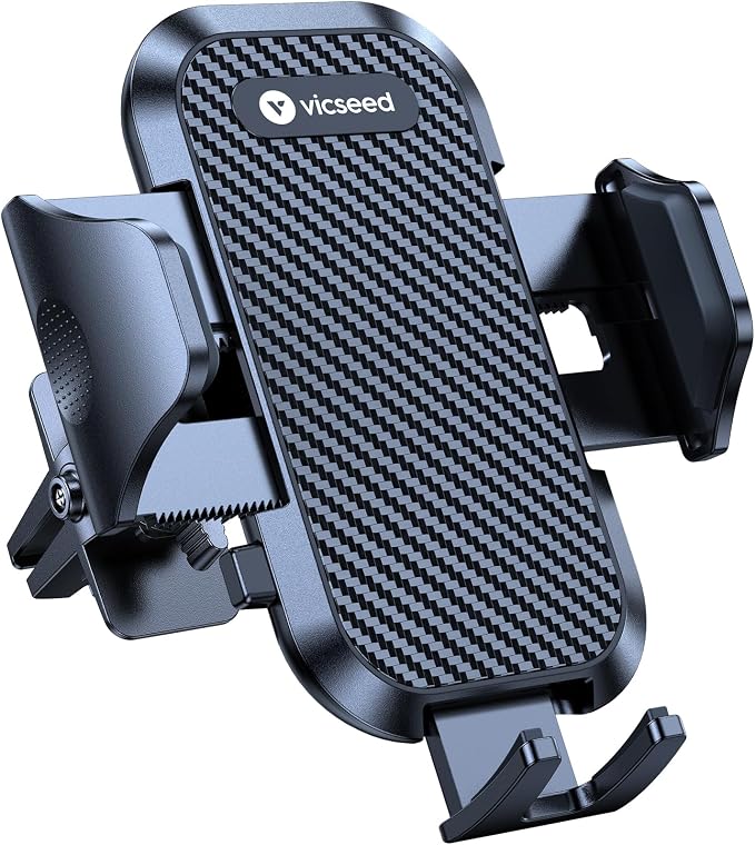 2026 Upgrade Ultra Stable Car Phone Holder Mount [Never Fall Off & Won't Break] Universal Air Vent Phone Mount for Car Easy Clamp Phone Holders for Your Car for iPhone 17 Pro Max 16 15 14 13