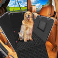 Dog Car Seat Cover, 2026 Upgraded 600D Heavy Duty Waterproof & Scratch-Resistant Dog Hammock for Car, Back Seat Pet Cover for Dogs with Sedan and Truck, X-Large, Black
