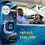 Car Ocean Scent Air Freshener Vent Clip,.07 oz. Car Vent Clip, Pack of 4
