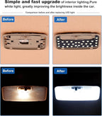 LED Light,Interior Dome Lighting Upgraded Accessory,6000K Pure White Light,Brightness Can Adjust,For Toyota Tacoma(3rd Gen,2016-2023),FJ Cruiser,4Runner,Rav4,Camry,Corolla,Highlander,Prius