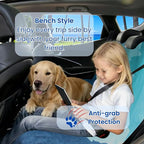 Waterproof Back Seat Cover for Dogs and Kids, Car Seat Protector Under Baby Car Seat, Child and Dog Car Seat Cover Blanket for Rear Bench(Mountains, Rear Bench Seat Towel)