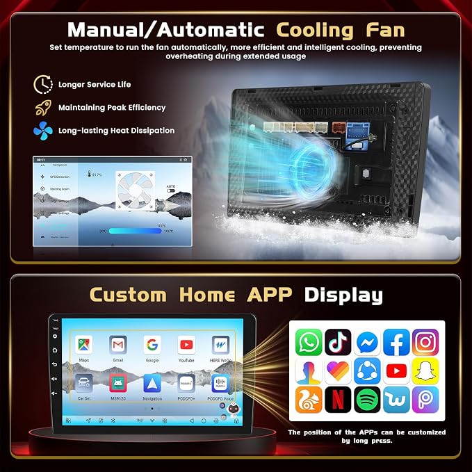 [4+64G Qualcomm 8 Core] for Hyundai Accent 2010-2016 Android 15 Car Stereo Wireless CarPlay Android Auto, 9" QLED Touch Screen Car Radio GPS DSP Hi-Res Bluetooth 5.1 Double Din Stereo 5G WiFi