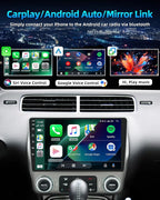 4+64GB Car Radio for Chevrolet Chevy Camaro 2010-2015: 9 Inch 1280 * 800 HD IPS Touchscreen GPS Navigation FM 5G WiFi Wireless Carplay Andriod Auto SWC Backup Camera