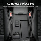 No Drop Seat Guard, Car Seat Gap Filler, Car Gap Filler Organizer, Universal Drop Seat Guards for Cars, Car Accessories Interior Prevent Stop Cellphone Wallet Keys Coins and Card from Dropping
