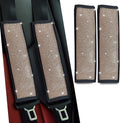 JDDRY Car Seat Belt Covers,Universal Car Seat Belt Pads Cover,Car Seat Belt Strap Cover Shoulder Pad,Bling Seat Belt Covers for Women,Car Interior Accessories(Gold,2Pack)