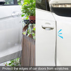 Car Door Edge Guards Chrome Silver Universal U Shape Moulding Trim Strip Automotive Guard Door Protector Decorative for Sedans, Trucks, SUV, ATV (32FT, Silver)