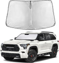 Windshield Sunshade Compatible for Toyota Sequoia 2023-2024 2025 2026, Sun Visor for Front Windshield & Window Sun Shade Cover, UV Heat Blocker & Protector, Car Accessories