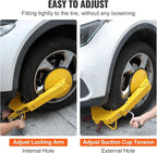 Wheel Lock Clamp, 2 Pack Trailer Wheel Lock, Heavy-Duty Anti Theft Tire Lock, Adjustable Tire Boot Lock, Trailer Wheel Locks for RV Trailers, Cars, Trucks, SUVs