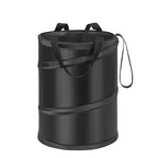 4 Gallons New Leakproof Car Trash Can, Large Trash Can Pop-up Collapsible Hanging Car Trash Bin, Waterproof PEVA Liner Open-Top Garbage Can for Cars Home Office Camping