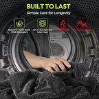 Drying Towel for Car Detailing, 1500 GSM Ultra Super Absorbent, 24"x36" XL Soft Microfiber Towels for Cars, Twisted-Loop & Streak Free Microfiber Towels for Cars, Trucks, SUVs
