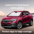 Windshield Sunshade Compatible for Buick Encore 2013-2017 2018 2019, Sun Visor for Front Windshield & Window Sun Shade Cover, UV Heat Blocker & Protector, Car Accessories