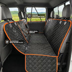 XXL Dog Seat Cover for Trucks with Mesh Window Waterproof Dog Truck Hammock Durable Back Seat Protector for Full Size Pickup Trucks Machine Washable X-Large Truck Pet Seat Cover for Ram 1500