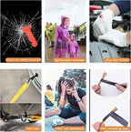 Roadside Emergency Car Kit,with Jumper Cables Roadside Kit Car Safety Kits | Emergency Car Kit Tow Straps,Headlamp, Safety Hammers, Gloves, Auto Emergency Kits Vehicles Gifts for New Drivers