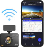 DRV-A310W GPS Dash Cam, Full HD Dashboard Camera, WDR/HDR Car Camera with Bluetooth & Wi-Fi Connectivity, G-Sensor, Collision Detection, Optional Rear Camera Support