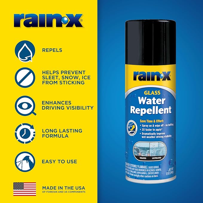 630168 Glass Water-Repellent Aerosol 12 oz.