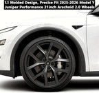 Rim Protector for Tesla 2025 2026 Model Y Juniper Performance 21inch Arachnid 2.0 Wheels Cover All-in-one Car Tire Trim Rings Rim Case Hubcaps Model Y Juniper Accessories