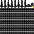 600 Pieces TR413 Valve Stems Tubeless Bulk Rubber Snap-in Valve Stems for 0.453 Inch Rim Holes, Black Standard Length Replacement Tool for Car Tubeless Replacement