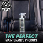 SPI_103 Sprayable Leather Cleaner and Conditioner in One for Interiors, Apparel, and More (Works on Natural, Synthetic, Pleather, Faux Leather and More) Leather Scent, 128 fl oz (1 Gal)