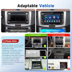 4G+64G Android Car Stereo for VW Jetta Passat Golf Beetle Polo Caddy Tiguan Touran SEAT Skoda,7 Inch Touchscreen with Wireless Carplay Android Auto GPS WiFi Bluetooth FM/RDS DSP Canbus Camera