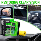 Oil Film Cleaning Brush for Car Windows, 2026 Upgraded Clear Vision Car Glass Cleaner with Anti-Rain Coating for Auto Windows and Windshields Improving Clarity, 4 fl oz / 120 mL