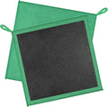 2PCS Clay Towel Auto Detailing, Clay Bar Towel Cloth Auto Detailing for Car (12 x 12 in) (Green)