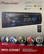 MVH-X390BT Digital Media Receiver with ARC app, MIXTRAX, Built-in Bluetooth and USB Direct Control for iPod/iPhone and Android Phones & zonoz 3 in 1 Multi USB Charging Cable (Bundle)